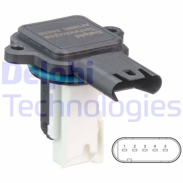 DELPHI AF10381-12B1 Motor Hava Kütle Ölçer (MAF Sensörü) - BMW 3 Touring (E91) uyumlu