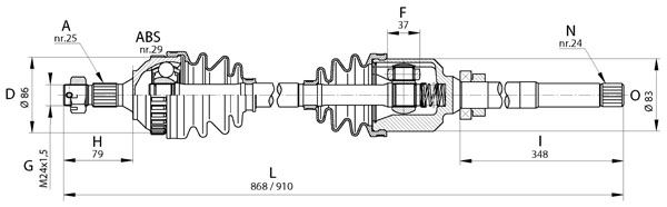 Aks - CIFAM - 655-640 Ürün Görseli