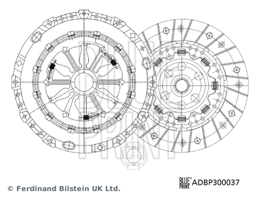 BLUE PRINT ADBP300037 Debriyaj Sistemi Debriyaj Seti - VW PASSAT B7 (362) uyumlu