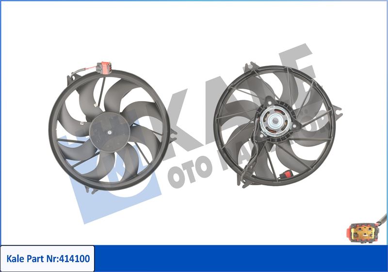 KALE OTO RADYATÖR 414100 Soğutma Sistemi Fan - PEUGEOT 206+ (2L_, 2M_) uyumlu