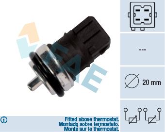 FAE 33810 Elektrik Sistemi Sensörler - NISSAN KUBISTAR Panelvan/Van (X76) uyumlu