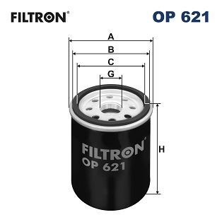 FILTRON OP 621 Motor Yağ Filtresi - SUZUKI SX4 Sedan (GY, RW) uyumlu