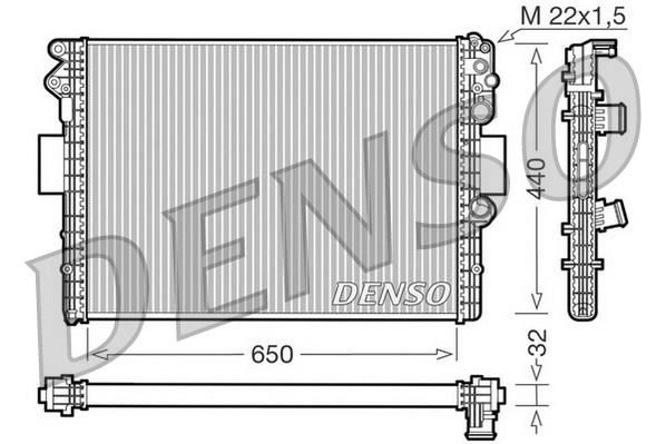 Su Radyatörü - DENSO - DRM12001 Ürün Görseli