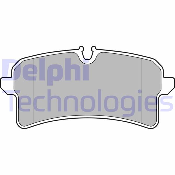 DELPHI LP2706 Fren Sistemleri Fren Balatası - AUDI A7 Sportback (4GA, 4GF) uyumlu