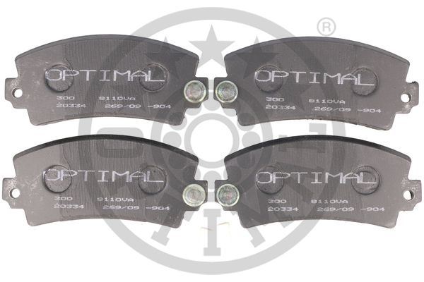 OPTIMAL BP-81101 Fren Sistemleri Fren Balatası - RENAULT 16 (115_) uyumlu