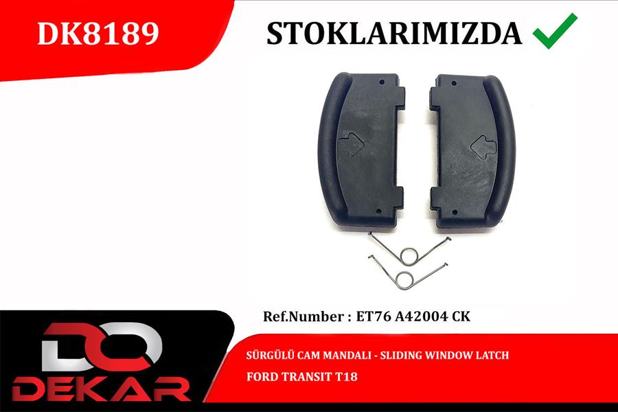 Sürgülü Cam Mandalı - DEKAR - DK8189 Ürün Görseli