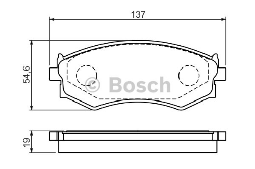 BOSCH 0 986 461 139 Yedek Parça - NISSAN MAXIMA III (J30) uyumlu
