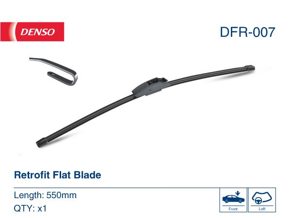 DENSO DFR-007 Kaporta & Gövde Parçaları Cam Silecek Mekanizması - OPEL MERIVA A MPV (X03) uyumlu