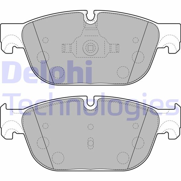 DELPHI LP2198 Fren Sistemleri Fren Balatası - PEUGEOT 508 I (8D_) uyumlu