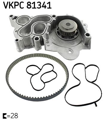 SKF VKPC 81341 Motor Devirdaim - VW GOLF VI Cabrio (517) uyumlu