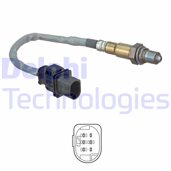 DELPHI ES20555-12B1 Emme & Egzoz Sistemi Egzoz Sensörleri - BMW 6 (E63) uyumlu