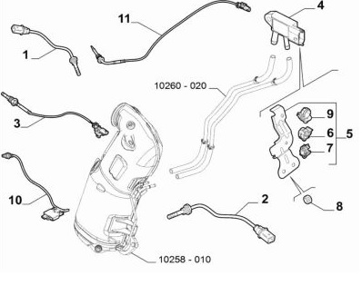 Tampon Braketi - FIAT ORIJINAL - 52028845 Ürün Görseli