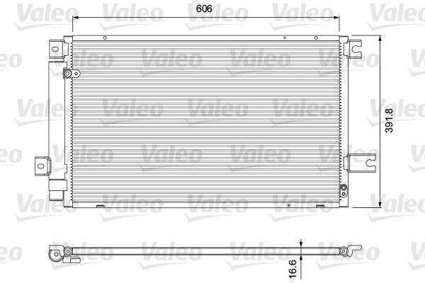 VALEO 814414 İklimlendirme Sistemi Klima Radyatörü - TOYOTA AVENSIS (_T25_) uyumlu