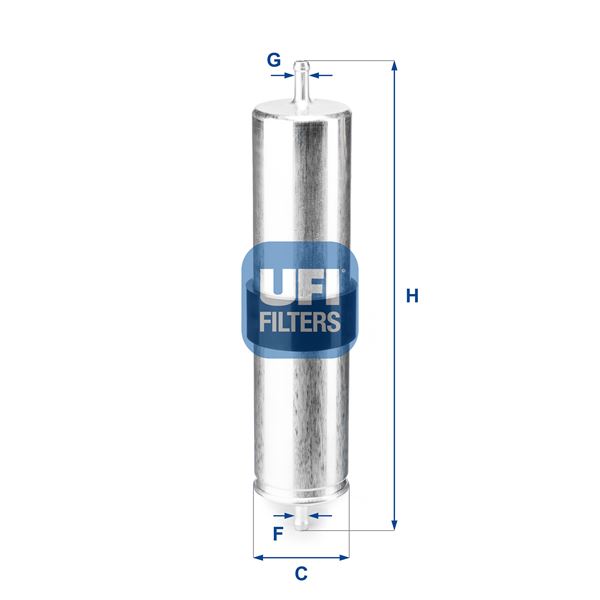 UFI 31.838.00 Yakıt Sistemi Yakıt Filtresi - MINI MINI (R50, R53) uyumlu
