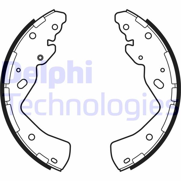 DELPHI LS2143 Fren Sistemleri Fren Pabucu - FORD RANGER (TKE) uyumlu
