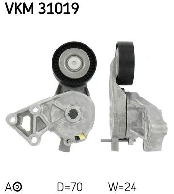 SKF VKM 31019 Motor Kayış Gergisi - VW SHARAN (7M8, 7M9, 7M6) uyumlu