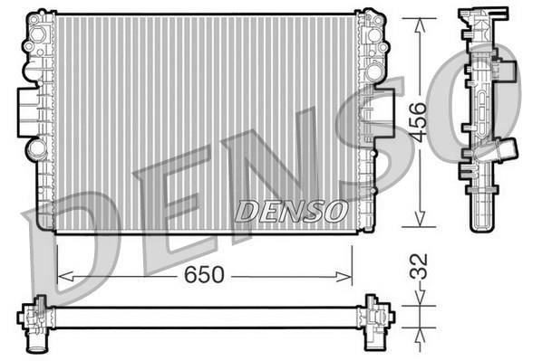 Su Radyatörü - DENSO - DRM12006 Ürün Görseli