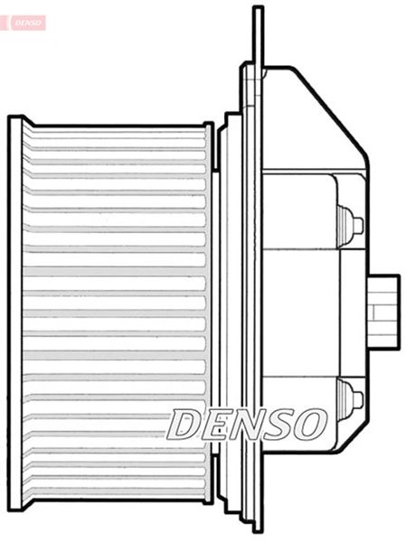 DENSO DEA13001 İklimlendirme Sistemi Fan Parçaları - LANCIA LYBRA (839_) uyumlu