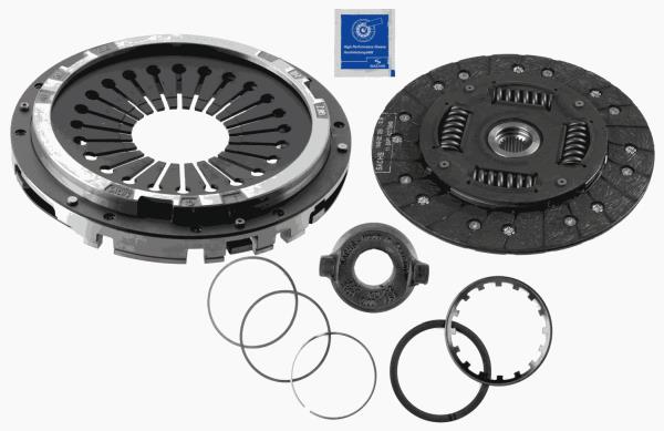 SACHS 3000 951 025 Debriyaj Sistemi Debriyaj Seti - PORSCHE 911 (997) uyumlu