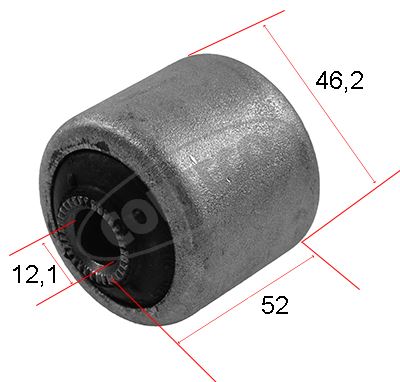 CORTECO 80004720 Süspansiyon Sistemi Bugi Kolu - BMW X3 (E83) uyumlu