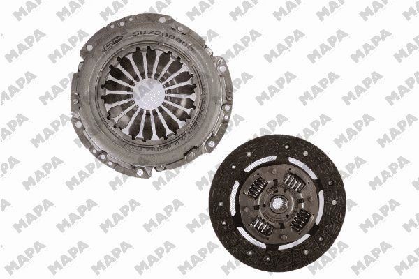 MAPA 018200509 Debriyaj Sistemi Debriyaj Seti - FORD FIESTA VI (CB1, CCN) uyumlu