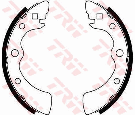 TRW GS8071 Fren Sistemleri Fren Pabucu - HONDA CIVIC I Hatchback (SB) uyumlu