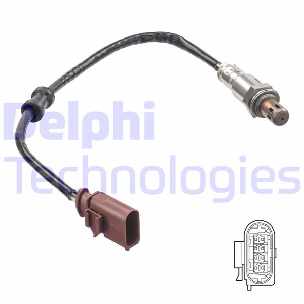 DELPHI ES21245-12B1 Emme & Egzoz Sistemi Egzoz Sensörleri - SKODA ROOMSTER (5J7) uyumlu