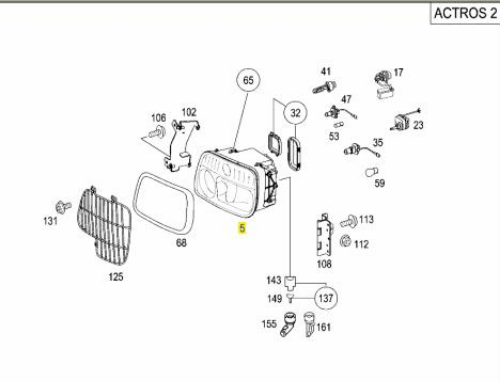 Far - MERCEDES ORIJINAL - A9438200261