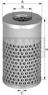 MANN-FILTER H 829/2 Motor Yağ Filtresi