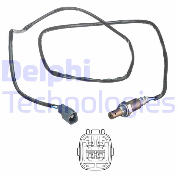 DELPHI ES21354-12B1 Emme & Egzoz Sistemi Egzoz Sensörleri - OPEL ASTRA H Kombi van (L70) uyumlu