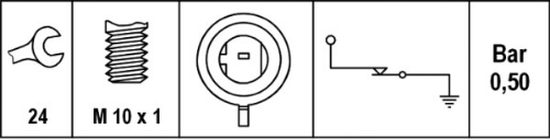 HELLA 6ZL 008 780-011 Motor Motor Elektrik Donanımı - OPEL CORSA D (S07) uyumlu