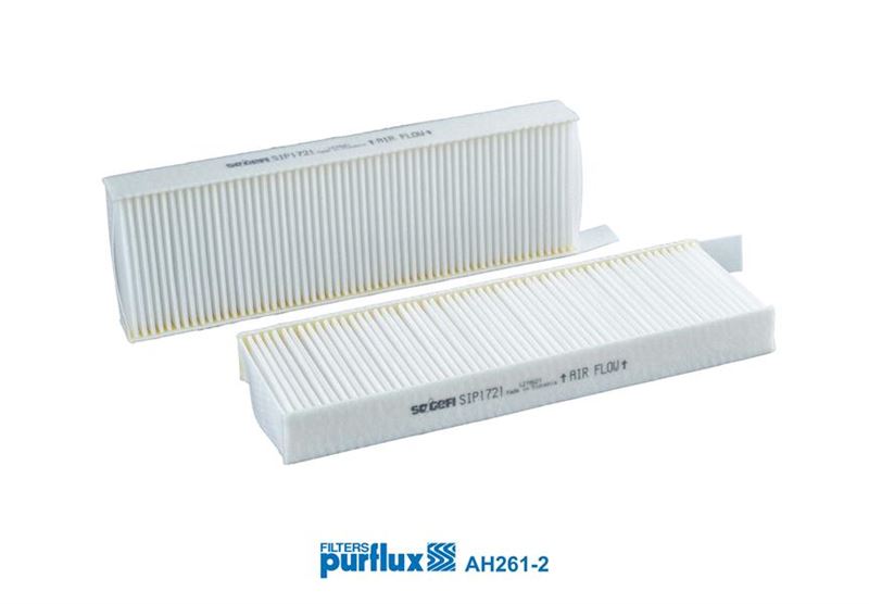 PURFLUX AH261-2 İklimlendirme Sistemi Polen Filtresi - PEUGEOT 5008 (0U_, 0E_) uyumlu