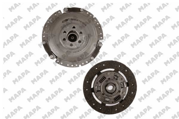 MAPA 000210909 Debriyaj Sistemi Debriyaj Seti - VW GOLF II (19E, 1G1) uyumlu
