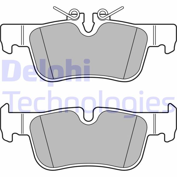 DELPHI LP2719 Fren Sistemleri Fren Balatası - BMW 2 Active Tourer (F45) uyumlu