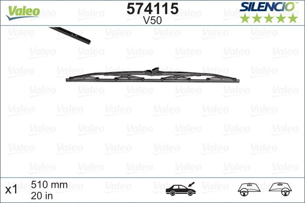 VALEO 574115 Kaporta & Gövde Parçaları Cam Silecek Mekanizması - LADA SAMARA (2108, 2109, 2113, 2114) uyumlu