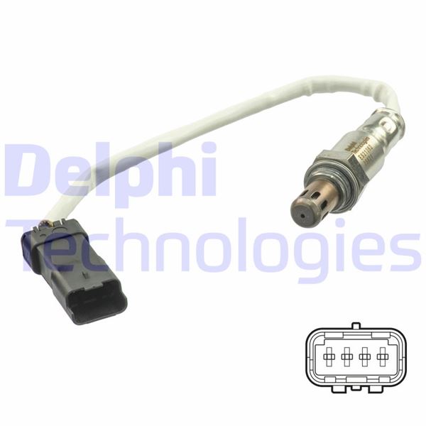 DELPHI ES21062-12B1 Emme & Egzoz Sistemi Egzoz Sensörleri - PEUGEOT 208 I (CA_, CC_) uyumlu