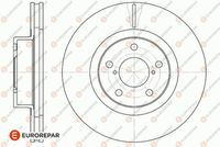 EUROREPAR 1642781580 Fren Sistemleri Fren Diski - SUBARU LEGACY I (BC) uyumlu