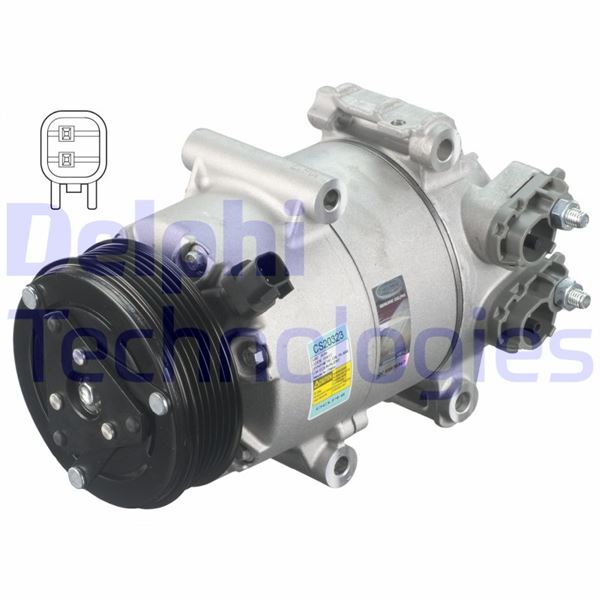 DELPHI CS20323 İklimlendirme Sistemi Kompresör Parçaları - FORD FIESTA VI (CB1, CCN) uyumlu