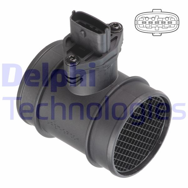 DELPHI AF10709-12B1 Motor Hava Kütle Ölçer (MAF Sensörü) - ALFA ROMEO GTV (916_) uyumlu