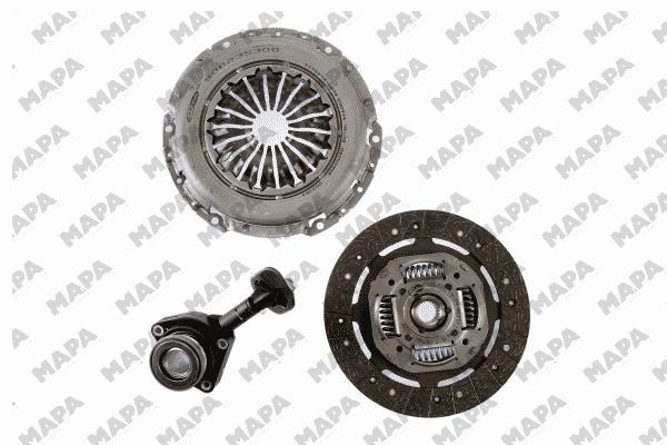 MAPA 000235308 Debriyaj Sistemi Debriyaj Seti - FORD TOURNEO CONNECT uyumlu