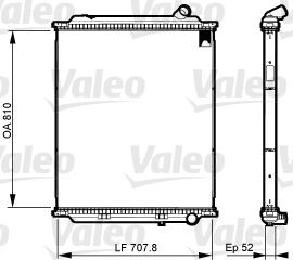 VALEO 733525 Soğutma Sistemi Su Soğutucu & Parçaları - RENAULT TRUCKS D uyumlu