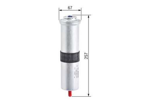 BOSCH F 026 402 106 Yakıt Sistemi Yakıt Filtresi - BMW 3 Touring (E91) uyumlu