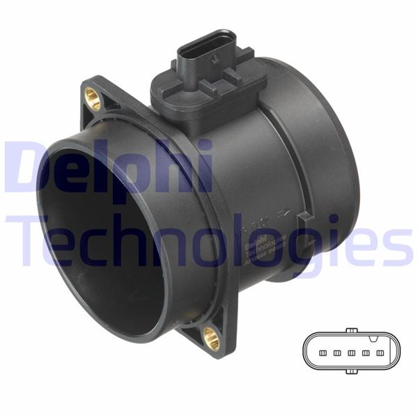 DELPHI AF10644-12B1 Motor Hava Kütle Ölçer (MAF Sensörü) - KIA CARNIVAL / GRAND CARNIVAL III (VQ) uyumlu