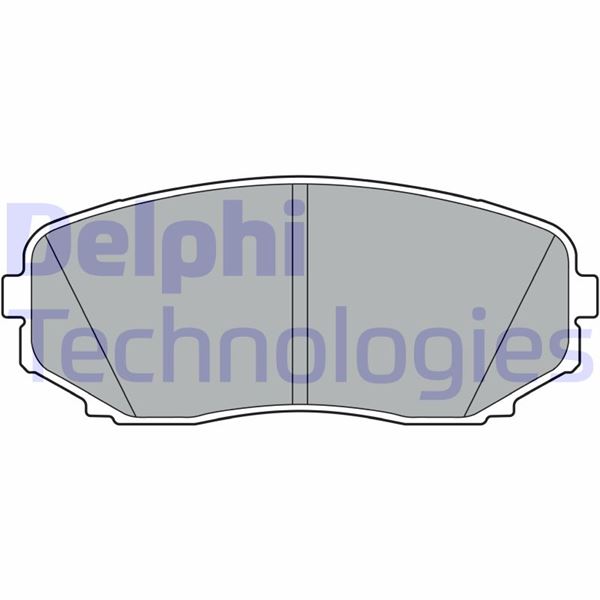 DELPHI LP3399 Fren Sistemleri Fren Balatası - MITSUBISHI PAJERO SPORT III (KS_) uyumlu
