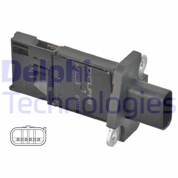 DELPHI AF10255-12B1 Motor Hava Kütle Ölçer (MAF Sensörü) - LAND ROVER FREELANDER 2 (L359) uyumlu