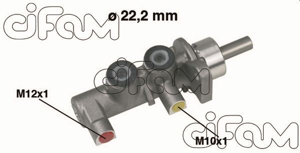 CIFAM 202-380 Fren Sistemleri Ana Fren Merkezi - OPEL CORSA C (X01) uyumlu