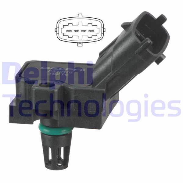 DELPHI PS10176 Motor Gaz Kelebeği & Yakıt & Vakum Borusu - FORD S-MAX (WA6) uyumlu
