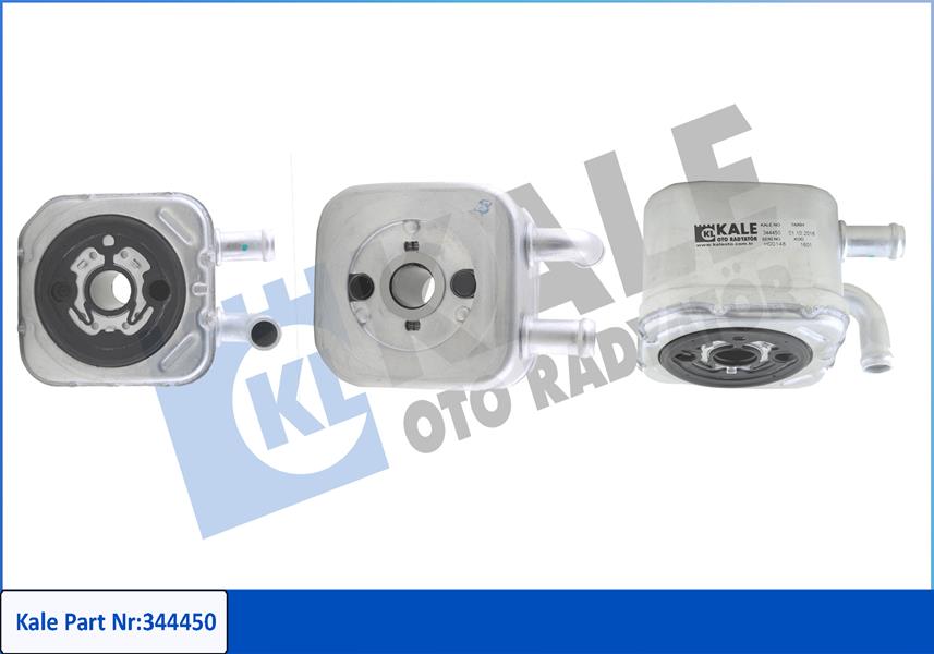 KALE OTO RADYATÖR 344450 Motor Yağ Soğutucusu - AUDI A6 C5 (4B2, 4B4) uyumlu