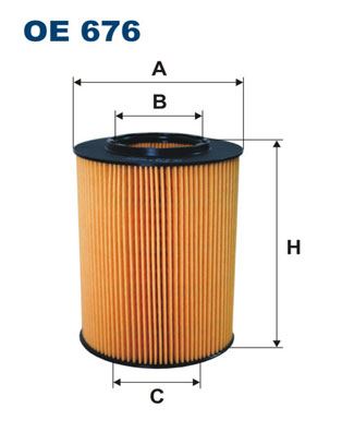 FILTRON OE 676 Motor Yağ Filtresi