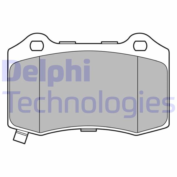 DELPHI LP3676 Fren Sistemleri Fren Balatası - JEEP GRAND CHEROKEE IV (WK, WK2) uyumlu